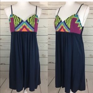 Love Stitch Tribal embroidered Boho Dress